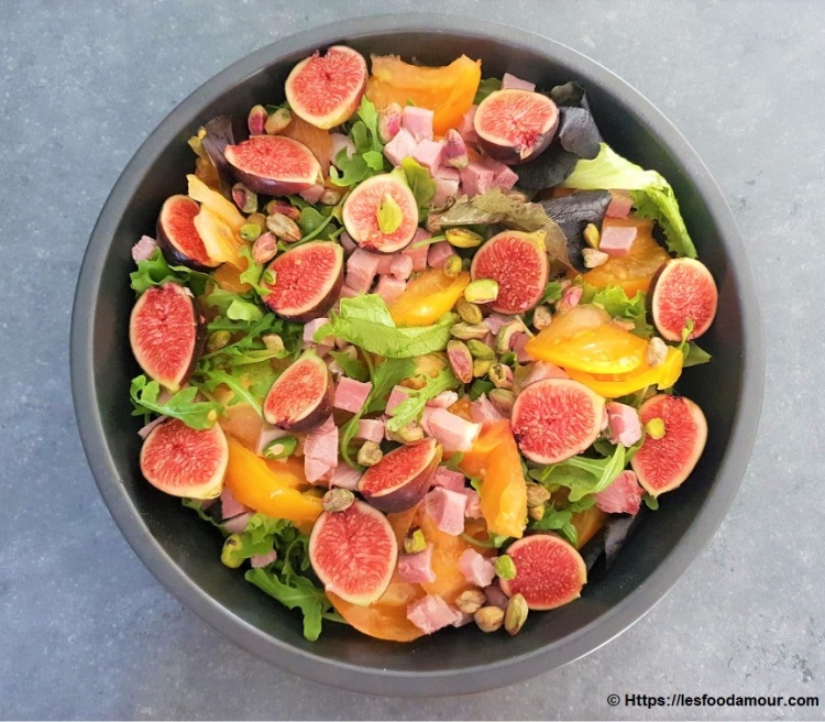 Salade vitaminée aux figues